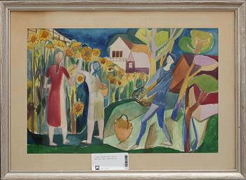 CARL-HARRY STÅLHANE, akvarell, sign o dat -46.