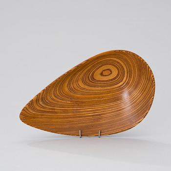 TAPIO WIRKKALA, A plywood dish, 1950s.