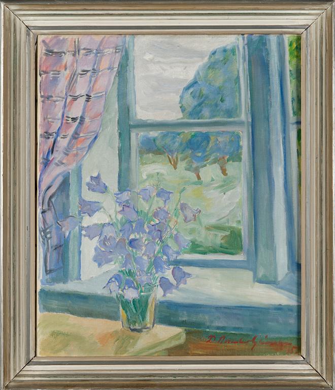 Maria Loew (Rosenlew-Grenman), Flowers by the Window.
