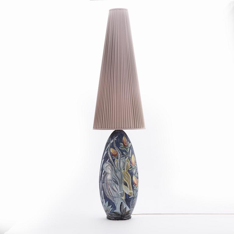 Golvlampa, Tilgmans Keramik, 1950/60-tal.