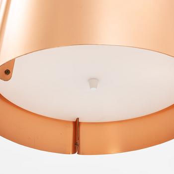 Jonas Lindvall, a model 'W 124 Medium' copper ceiling light, Wästberg.