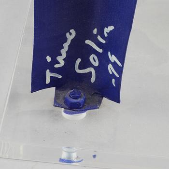 TIMO SOLIN, skulptur, signerad.