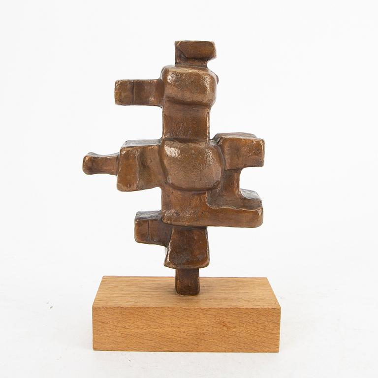 Rune Malmström, a signed bronze sculpture signed dated and numbered 67 10/20.