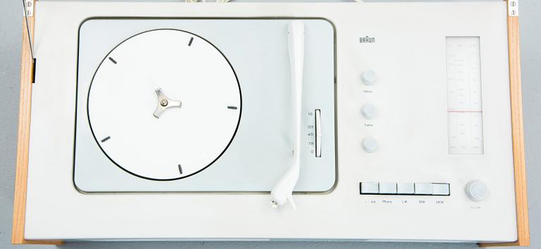 RADIOGRAMMOFON, "Phonosuper SK-5", Hans Gugelot & Dieter Rams, Braun AG, Tyskland, 1950-60-tal.