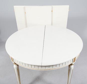 MATGRUPP, 7 del, gustaviansk stil, 1900-talets mitt.