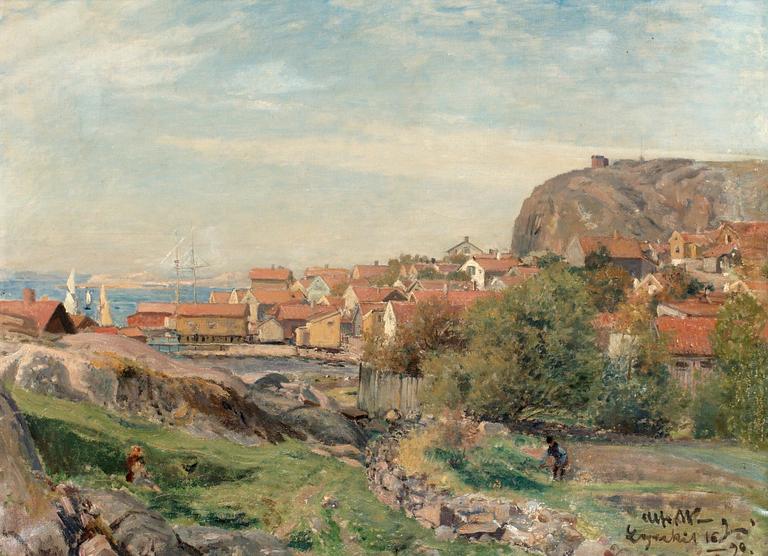 Alfred Wahlberg, Lysekil.