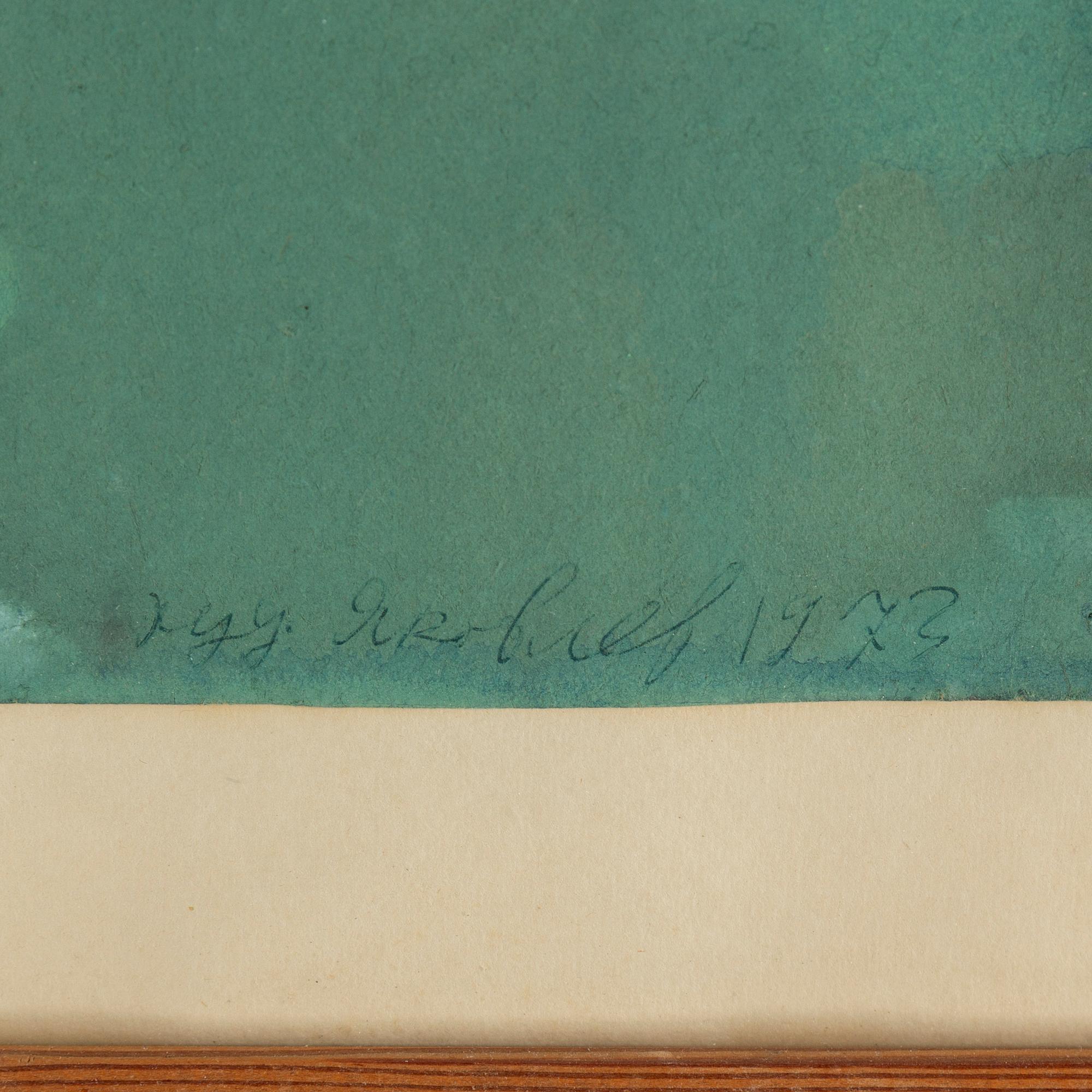 VLADIMIR IGOREVICH YAKOVLEV, gouache, signed and dated 1973.