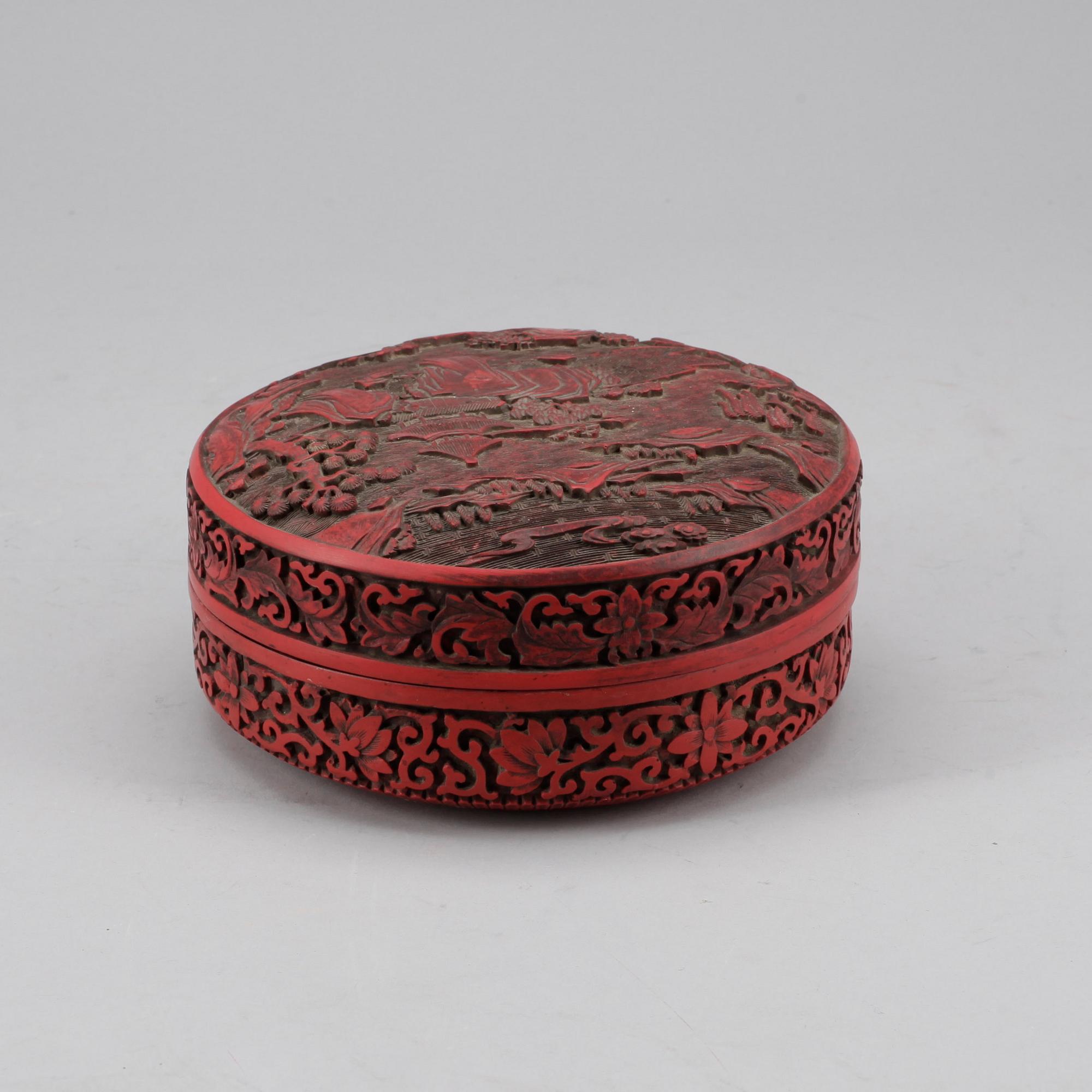 ASK, lackarbete, Kina. 1900-tal.