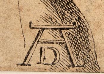 Martin Schongauer after, copper engraving, 18th / 19th century.