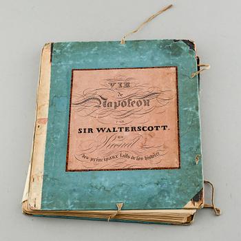 A book, "Sir Walter Scott: Vie de Napoleon par Sir Walter Scott, ou Recueil dés principaux faits de lon".