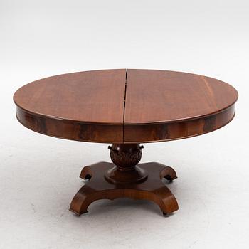 A mahogny dining table, 1860's.