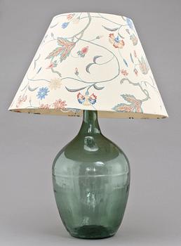 BORDSLAMPA, 1900-talets senare hälft.