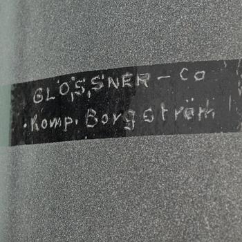 Hugo Borgström, vägglampa, Glössner & Co, Swedish Modern, 1940-tal.