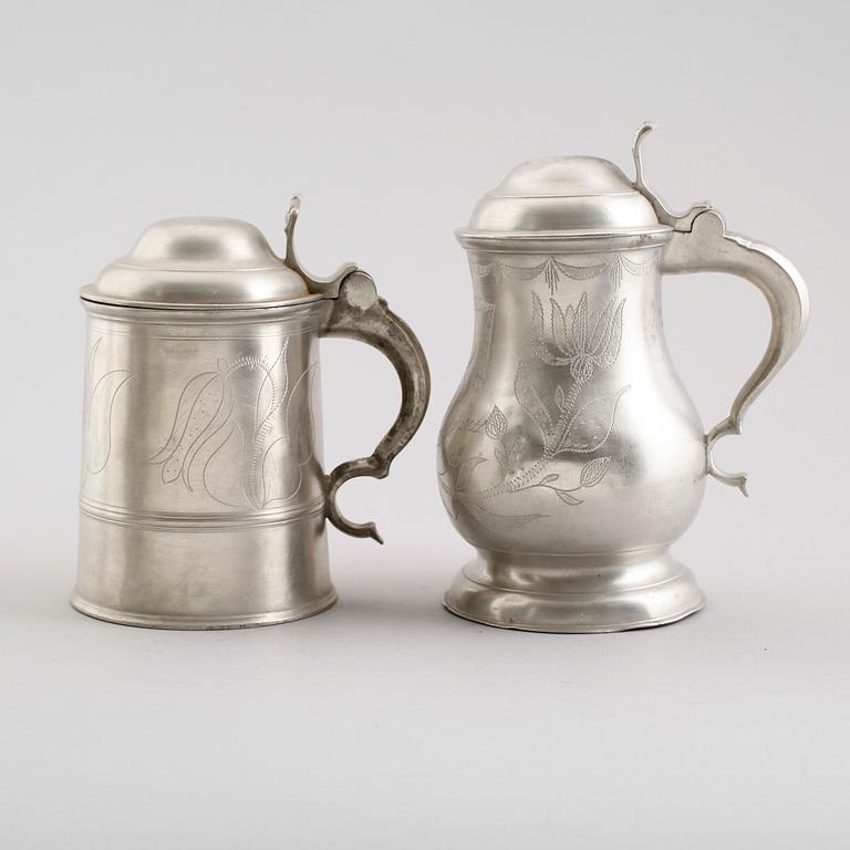 STOP, 2 st, tenn, 1800-talets första hälft.