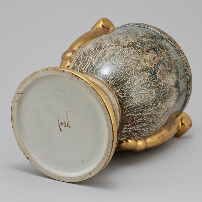 PRAKTURNA, flintgods, Josef Ekberg, Gustafsberg, 1920-tal.