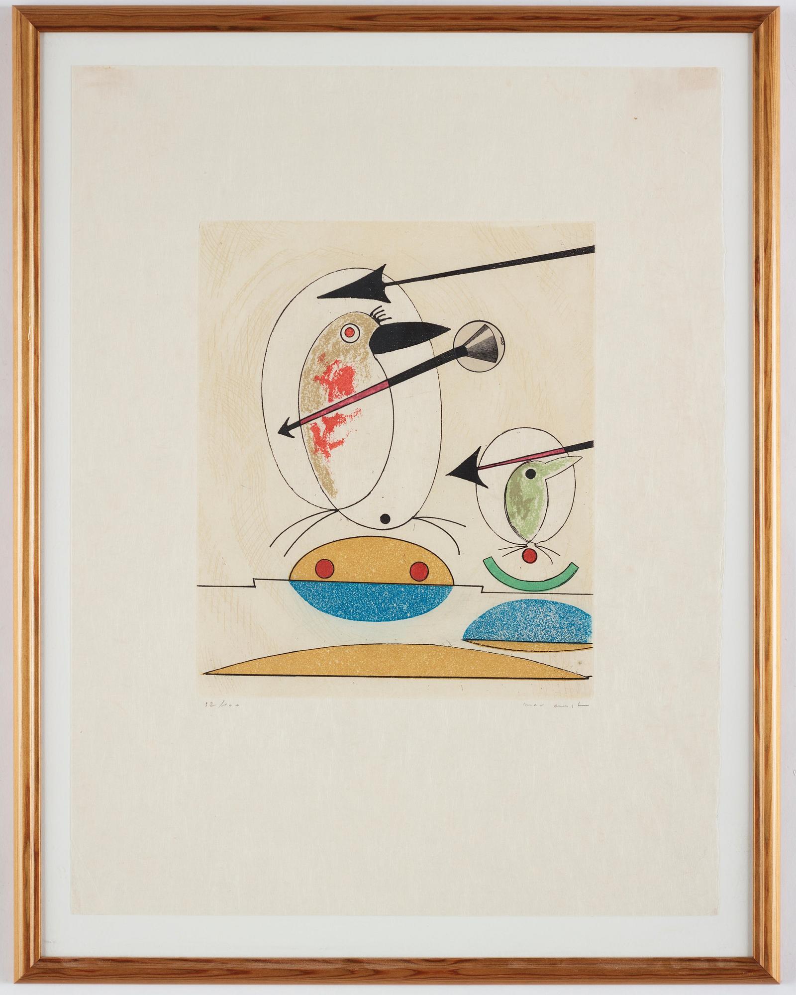 Max Ernst, "Oiseaux en Péril".