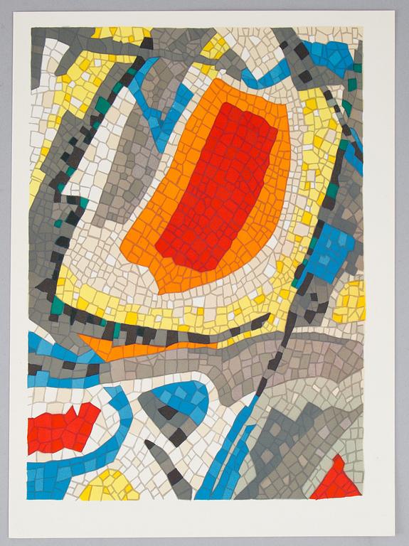 Derrière Le Miroir, 6 st tidskrifter, bland annat Adami, Braque, Miró, utgivna av Maeght.