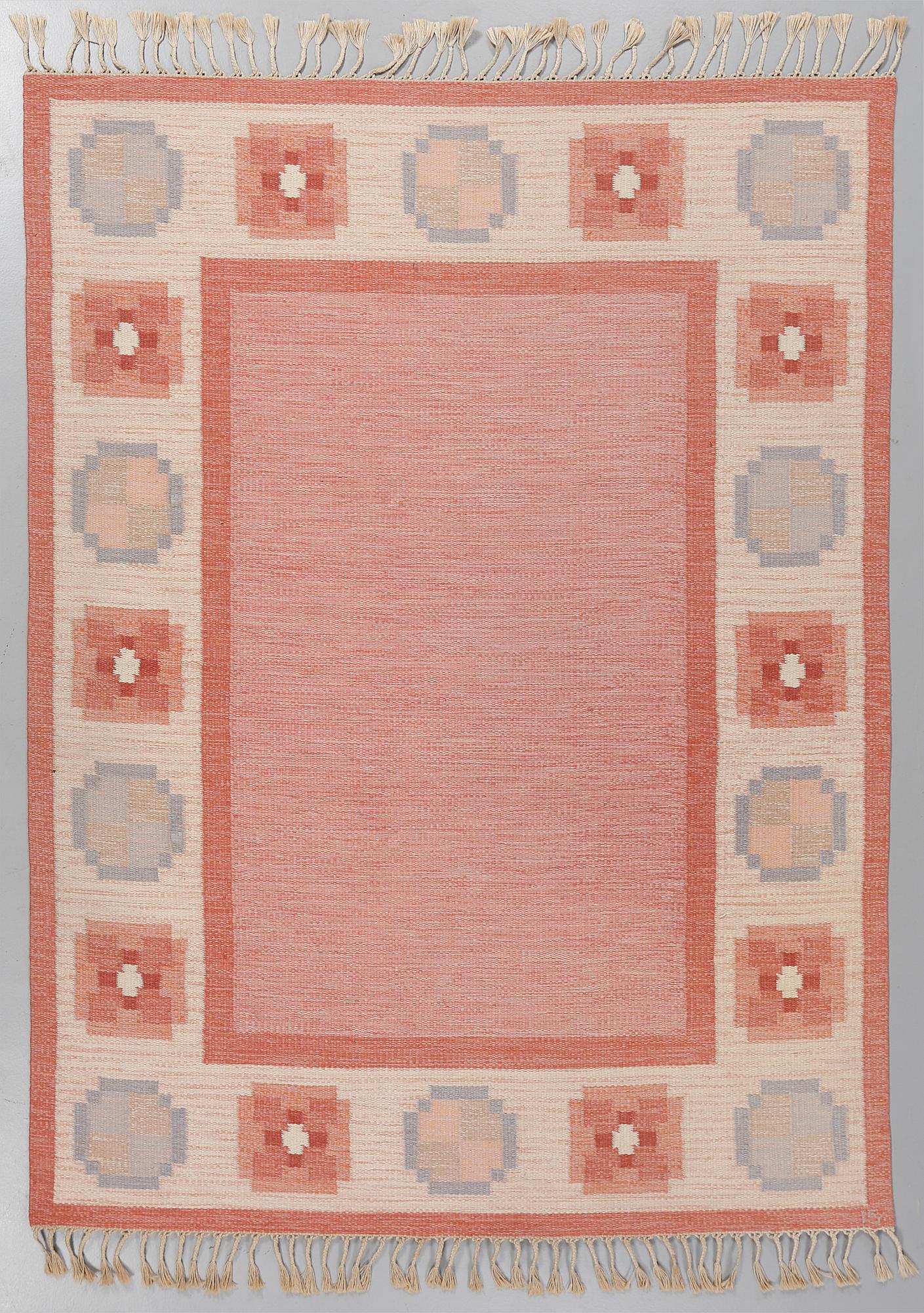 MATTA, rölakan, Ingegerd Silow, omkring 1900-talets mitt, 240x170 cm.