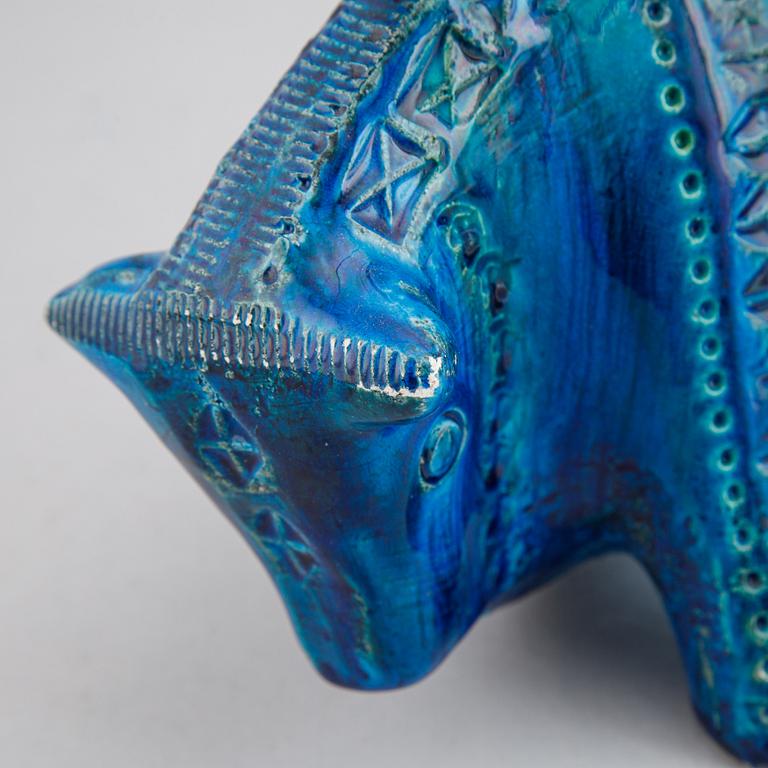 Aldo Londi, Bitossi, figurine and plate.