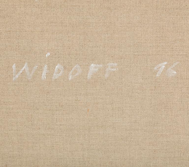 ANDERS WIDOFF,oil on canvas, signed and dated 1996 verso.
