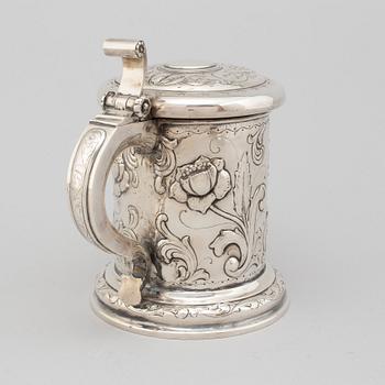 TAGE GÖTHLIN, a silver tankard from Gothenburg, 1949.
