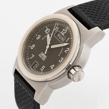 ORIS, Big Crown, Day-Date, wristwatch, 35 mm.