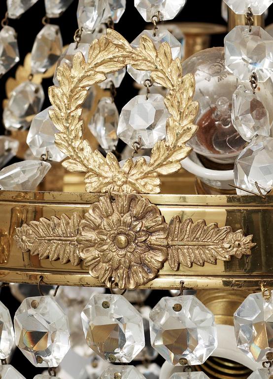 LJUSKRONA, empirestil, 1910-tal. H 80.