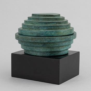 Bo Andersson, skulptur, signerad. Total höjd 12 cm (inkl bas).