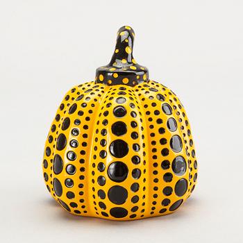 Yayoi Kusama, after, multiple, painted cast resin, published by Benesse Holdings, Inc., Naoshima, Japan, 2013.