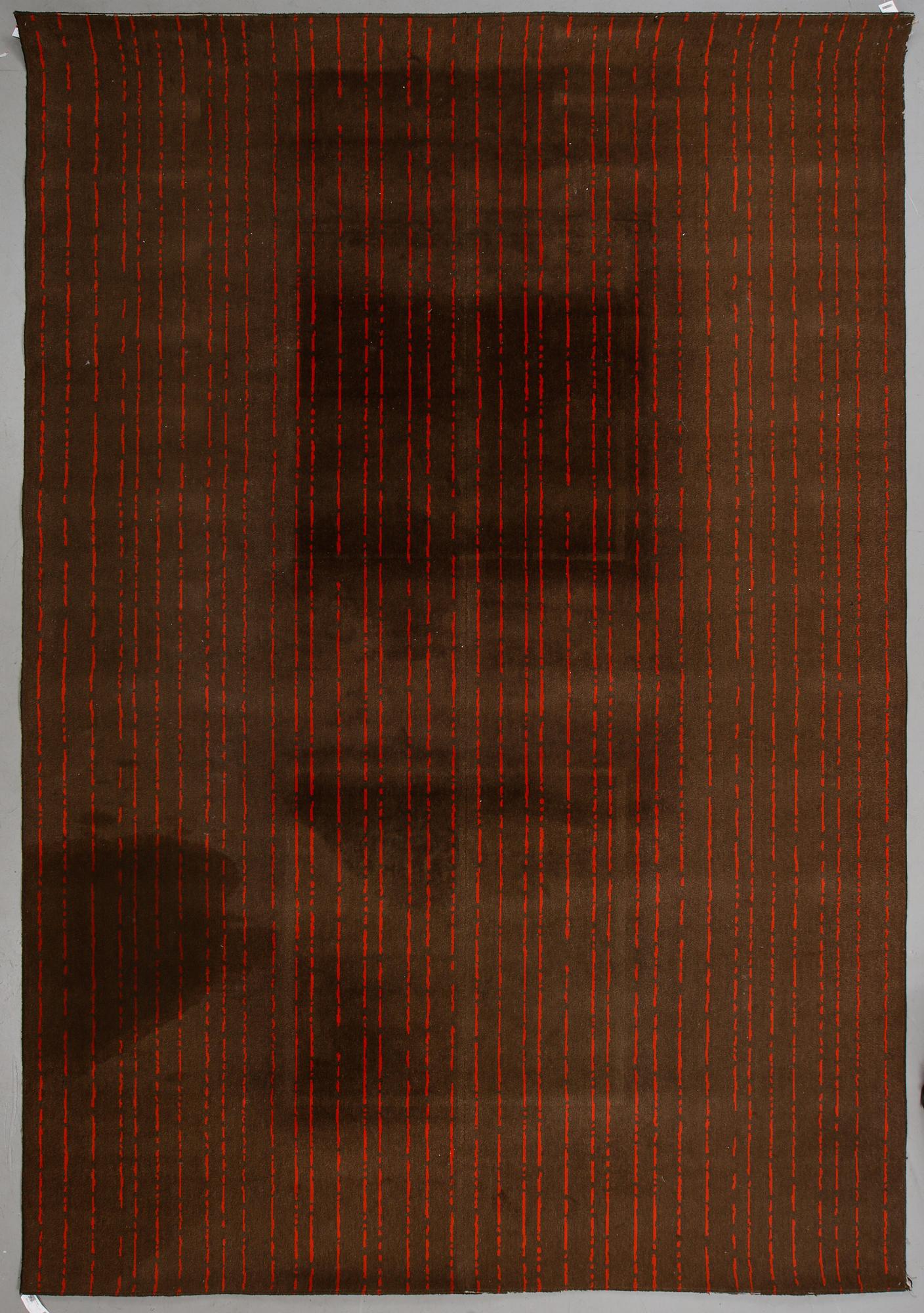 Matto, "Pinstripe", ca 420 x 291 cm, Kasthall.