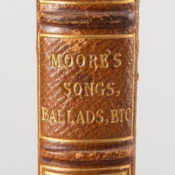 Thomas Morre, Songs, Ballads and Sacred Songs. Longman, Brown, Green and Longmans, London, 1849.