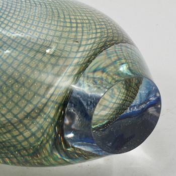 VAS, glas, "Kraka", Sven Palmqvist, Orrefors, 1900-talets andra hälft.