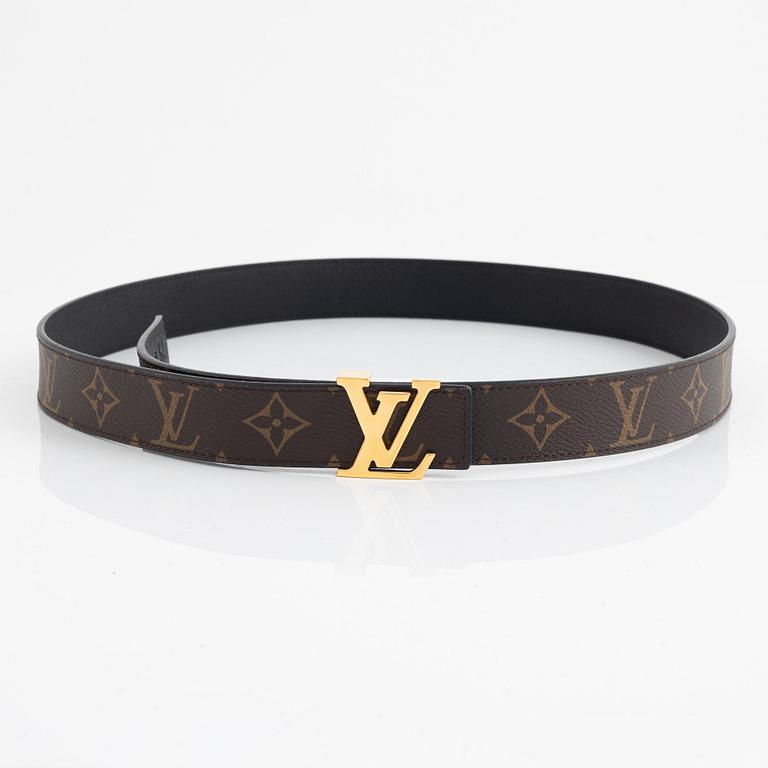 Louis Vuitton, skärp, "LV Initiales", storlek 95.