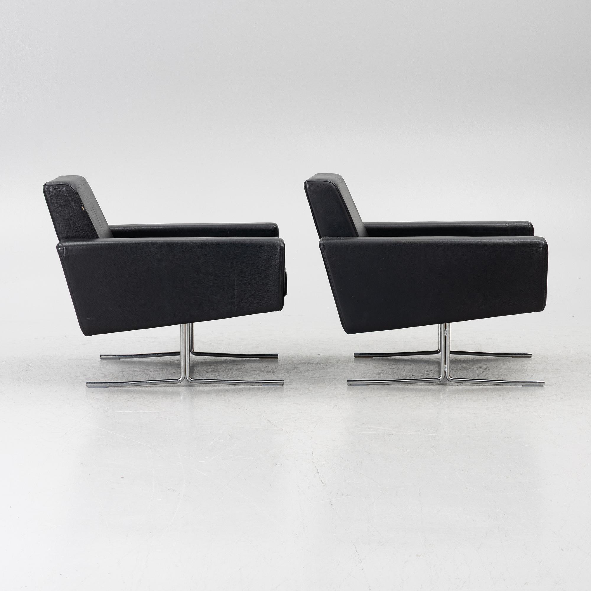 Armchairs, a pair, Danerka, Denmark.