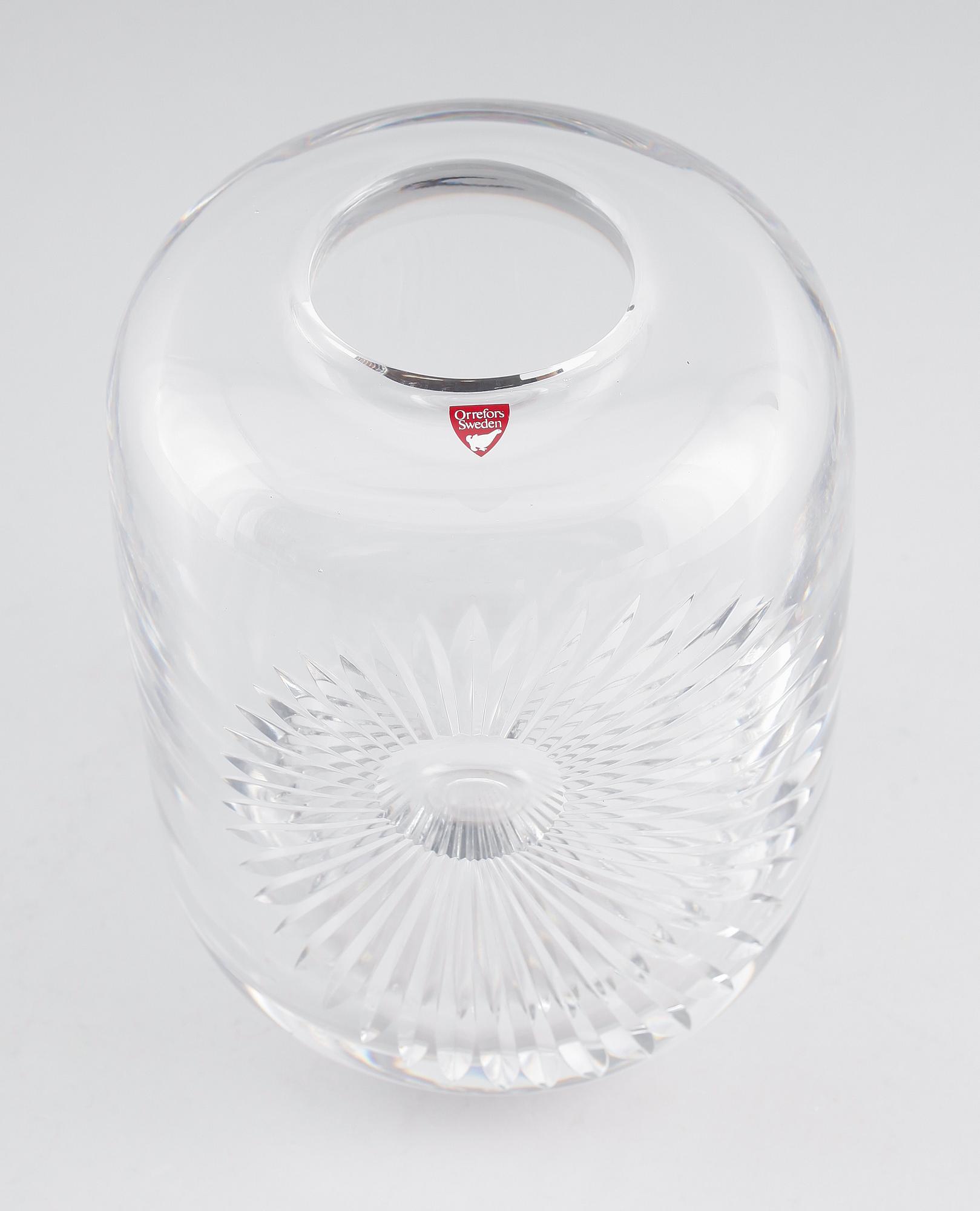 VAS, glas, Olle Alberius, Orrefors.