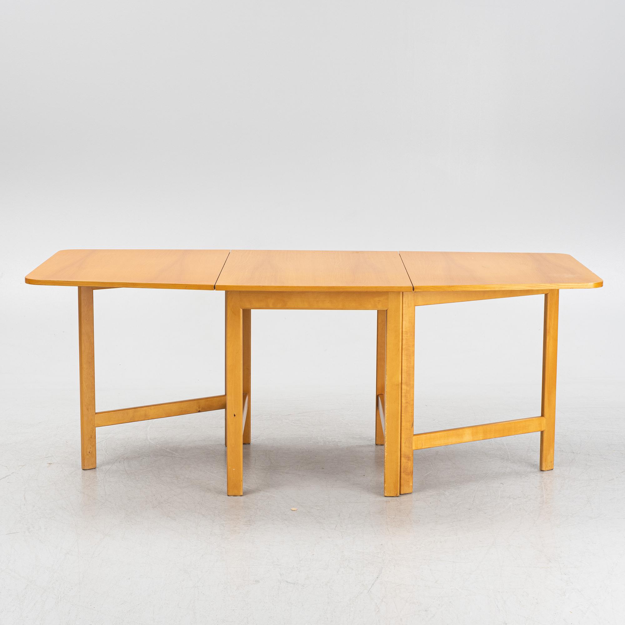 A gate-legged table, NK Nordiska Kompaniet, Sweden 1956.