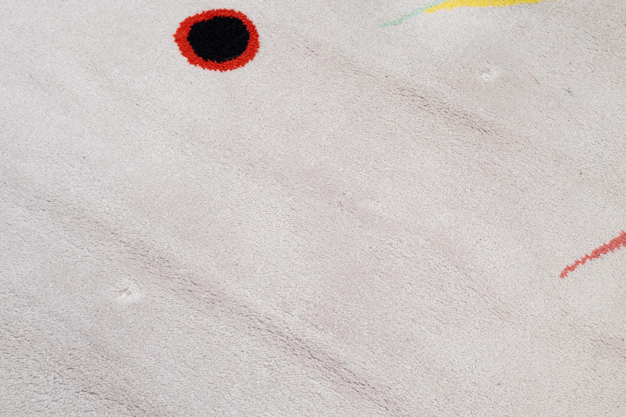 Wassily Kandinsky, efter. Matta, tuftad, "Small Worlds I",  Ege Art Line, Ege Axminster, Danmark, 1988, ca 330 x 245 cm.