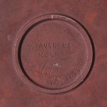 Wilhelm Kåge, an early Farsta stoneware dish, Gustavsberg 1933.