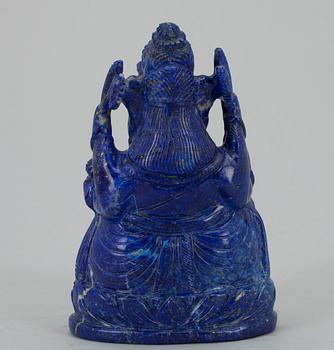 SKULPTUR,  Lapis-lazuli, Indien.