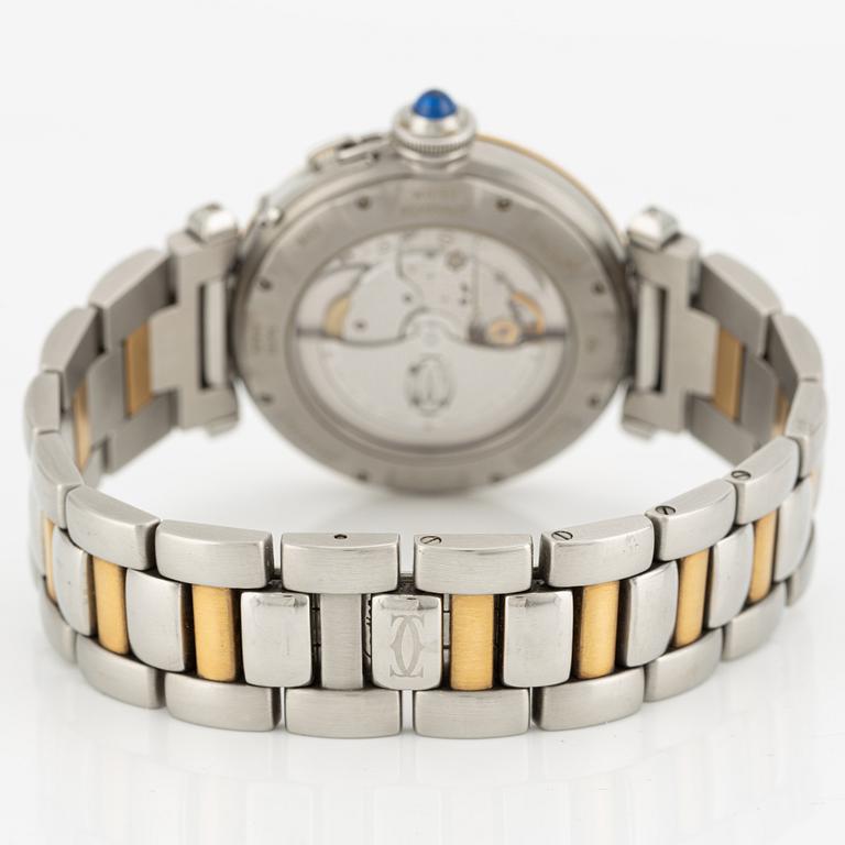 Cartier, Pasha, Plongeur, wristwatch, 38 mm.