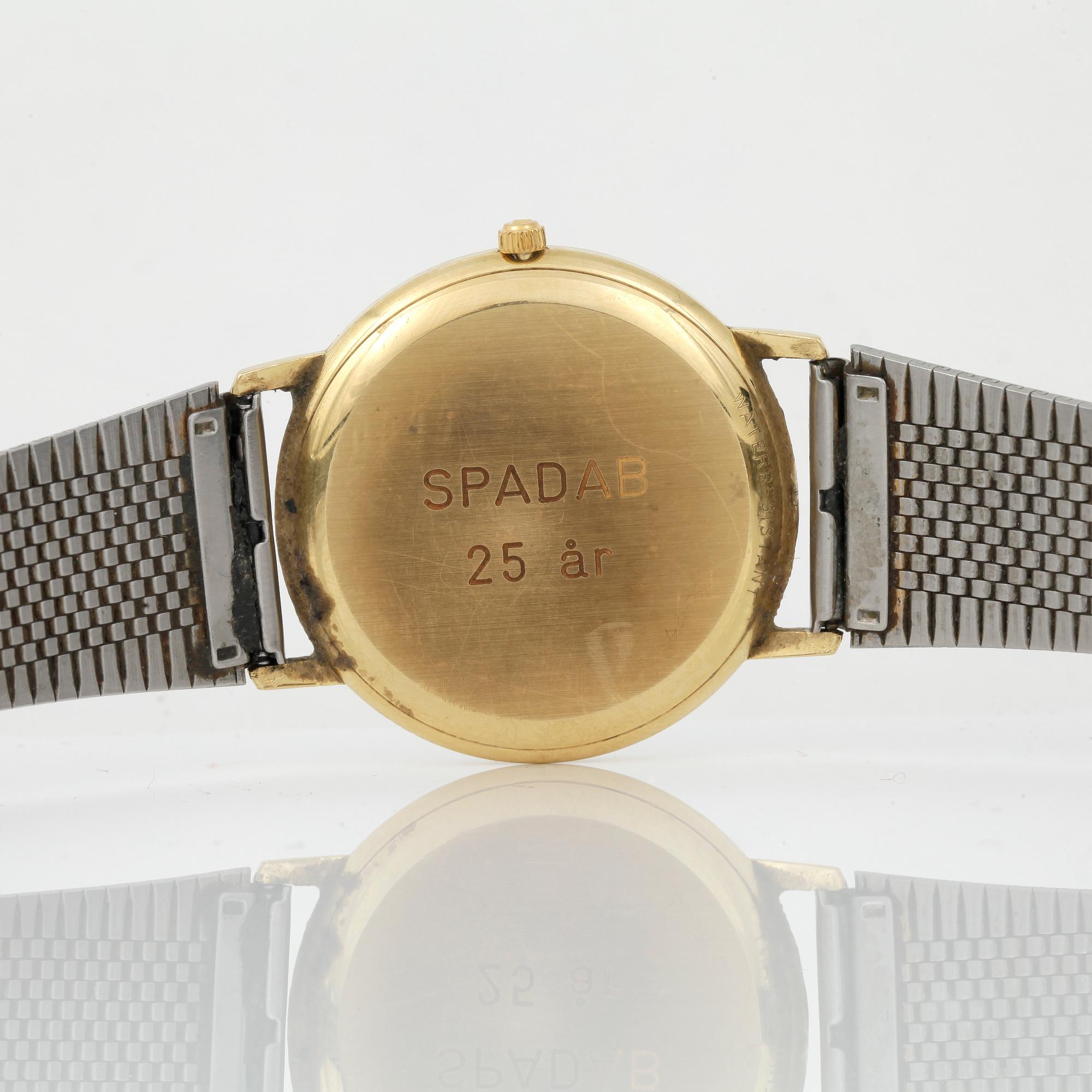 ARMBANDSUR, 18 k guld, Tissot Seastar.