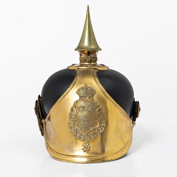 Kask, M/1886 för dragonmanskap.