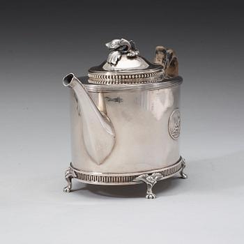TEKANNA, av Gustaf Hamnqvist, Åmål 1798. Gustaviansk.