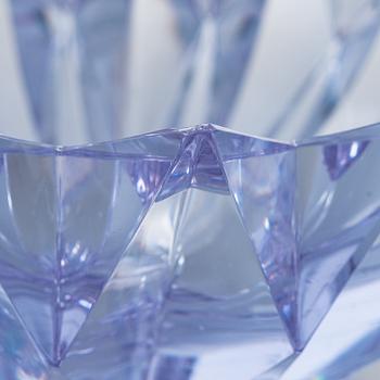 Aimo Okkolin, A 'Water lily' bowl, signed Aimo Okkolin Riihimäen Lasi Oy.