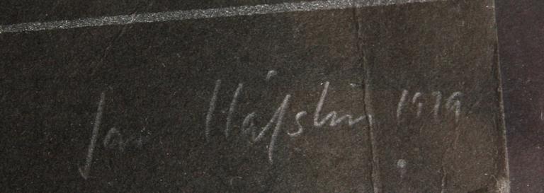 JAN HÅFSTRÖM, serigrafi, sign o dat 1979, H.C.