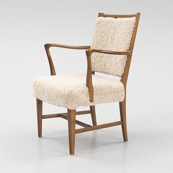David Rosén, a Swedish Modern easy chair, 1940's/50's.
