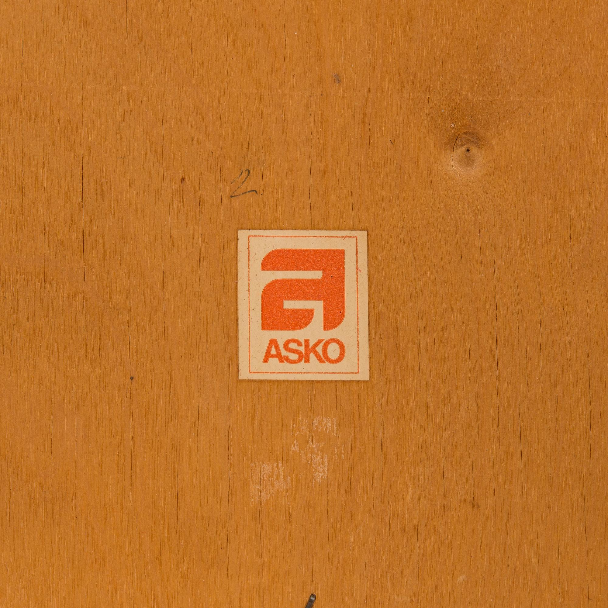 Eero Aarnio, stolar, 4 st, "Flamingo", Asko, 1970-tal.