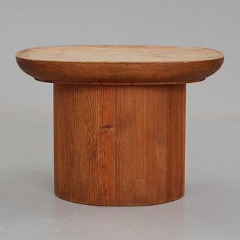 Axel Einar Hjorth, a stained pine "Utö" table, Nordiska Kompaniet 1930's.