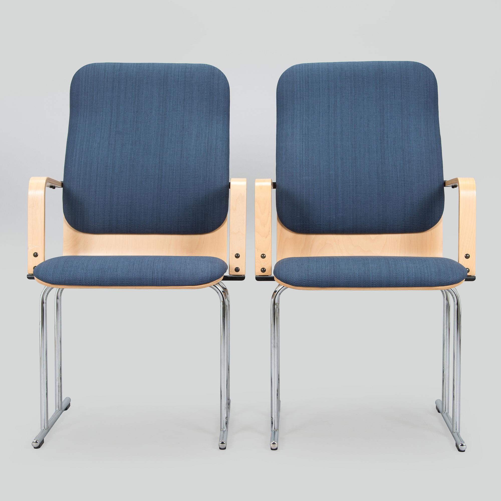 Yrjö Kukkapuro, a pair of 1980s  "Sirkus" armchairs, Avarte.