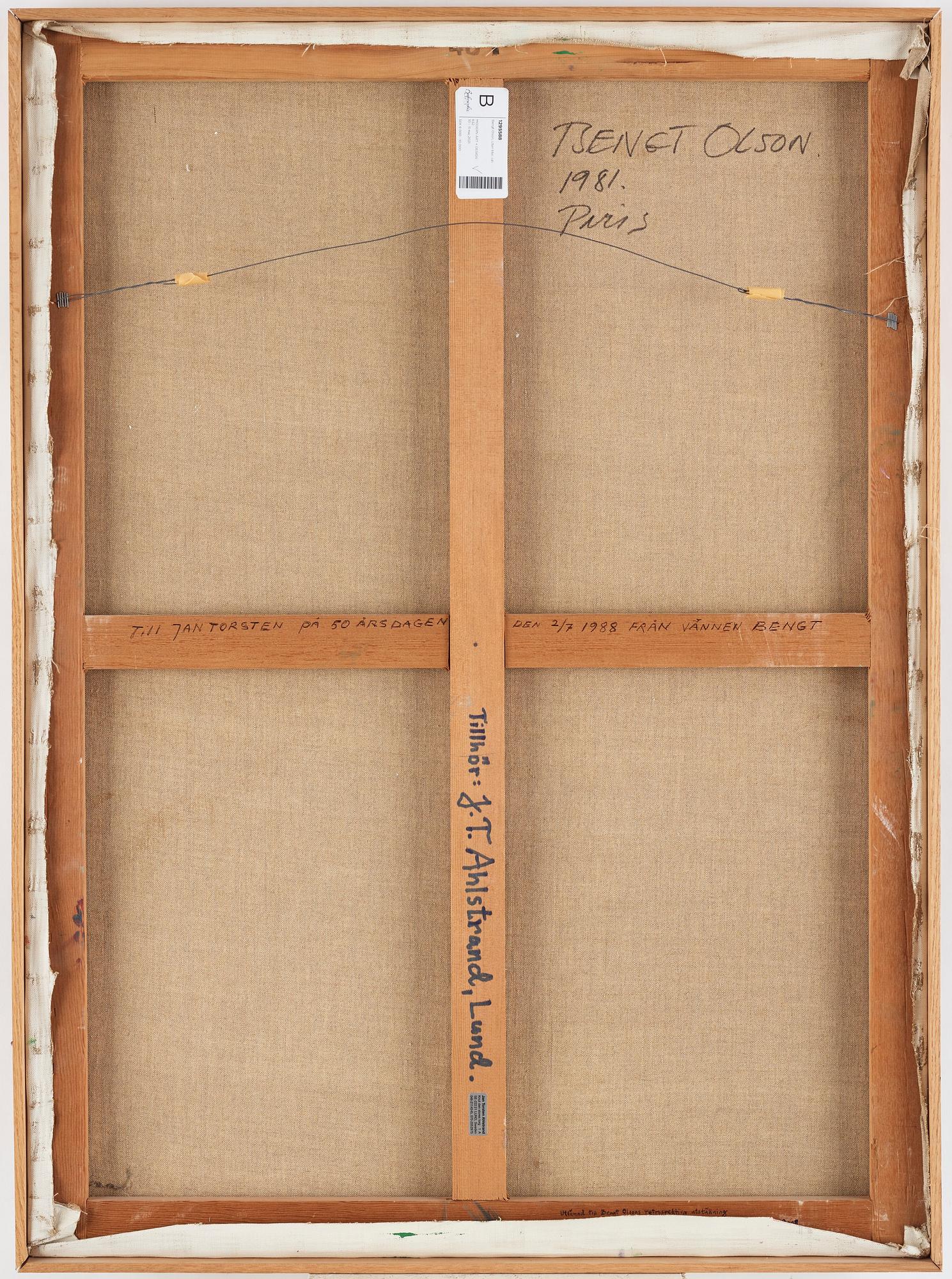 Bengt Olson, Untitled.